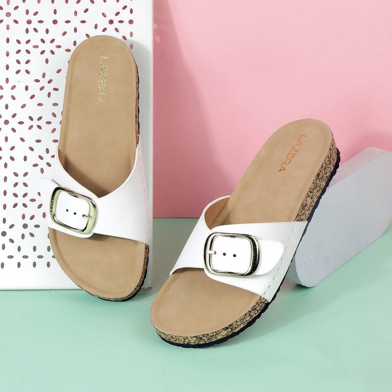 Everyday buckle comfort slides (1660)