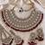Elegant kundan &  bridal jewellery set - handcrafted ethnic choker with jhumkas & maang tikka