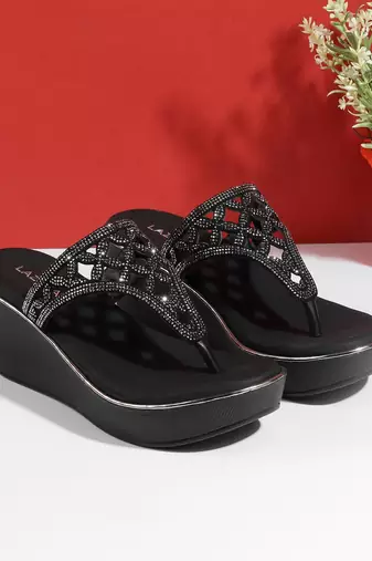 Party wedge sandals (1666)