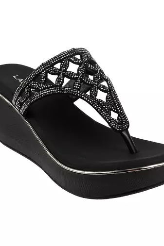 Party wedge sandals (1666)