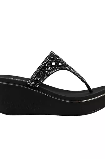 Party wedge sandals (1666)