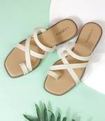 Minimal slip-on flats