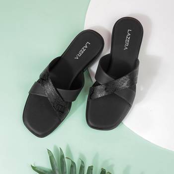 Women     flats     cross-strap slip-ons | lazera shoes 2