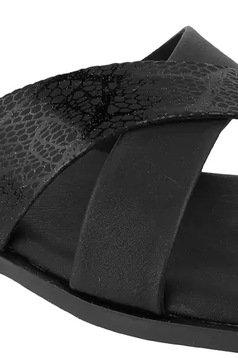 Women     flats     cross-strap slip-ons | lazera shoes