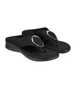 Women’s comfort flat toe-loop sandals (1677)