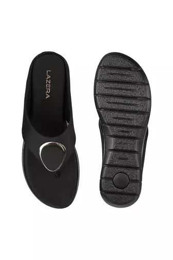 Women   s comfort flat toe-loop sandals (1677)