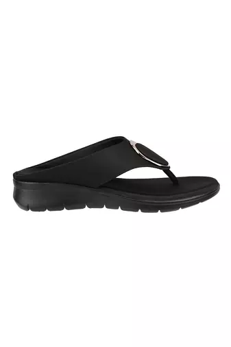 Women   s comfort flat toe-loop sandals (1677)