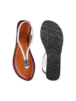 Women   s flat toe-loop slingback sandals (1679) 3