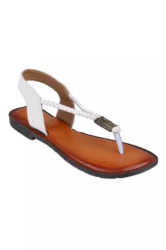 Women   s flat toe-loop slingback sandals (1679)