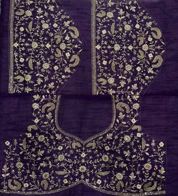 Cream Color Bead Sequins And Dori Embroidery Work Crunchy Silk Blend Saree 5