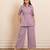 Lavender woven cotton co ord set
