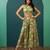 Green printed cotton co ord set