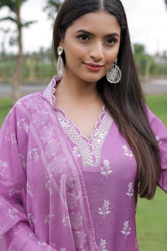 Latest-rayon-embroidery-work-kurti-set-sku-1780