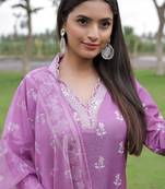 Latest-rayon-embroidery-work-kurti-set-sku-1780