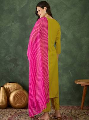 Fancy-rayon-straight-kurti-pair-sku-1782 4