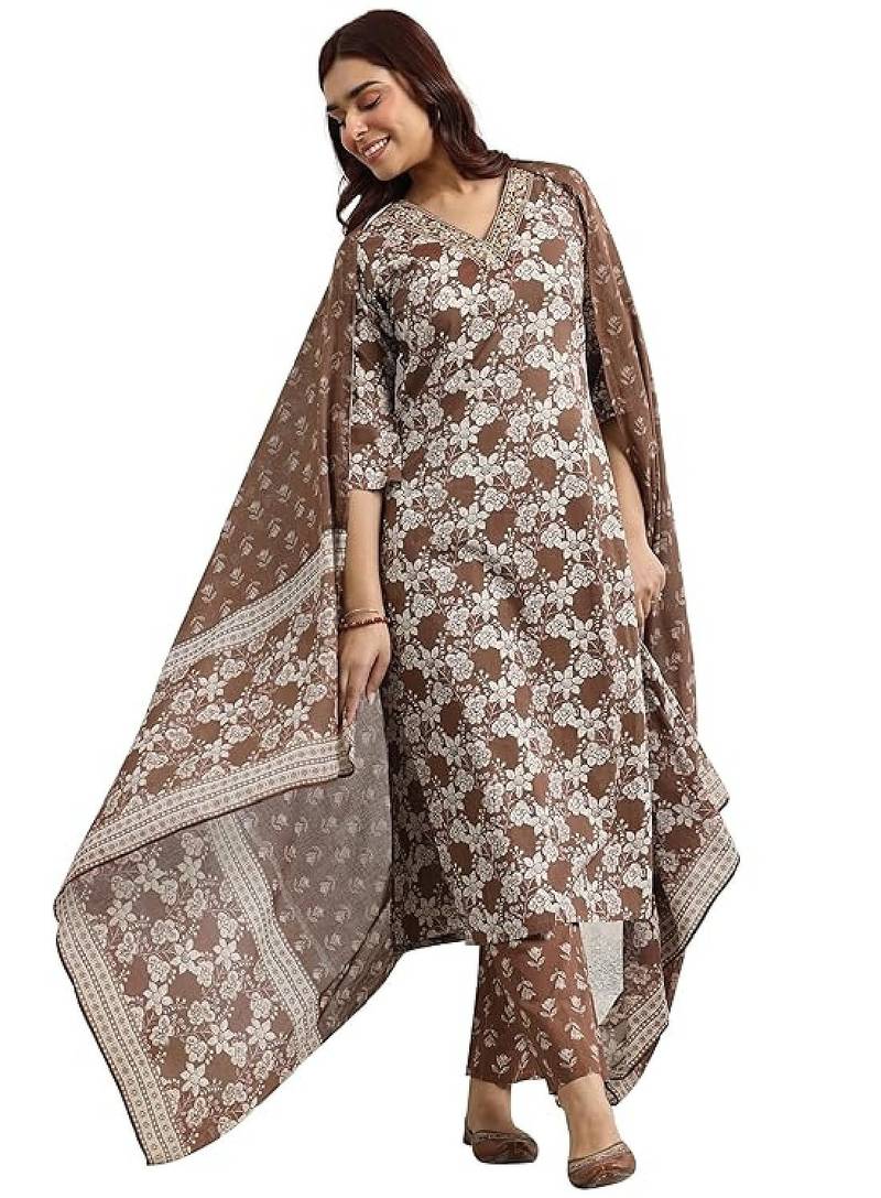 Devfalak-magic-cotton-printed-kurti-set