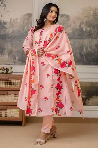 Dhuavanti-cotton-printed-kurti-set
