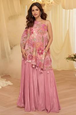 Pink crepe wedding-salwar-kameez  4