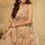 Beige crepe pakistani-salwar-kameez 