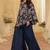 Navy blue crepe wedding-salwar-kameez 