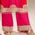 Magenta georgette straight-suits 
