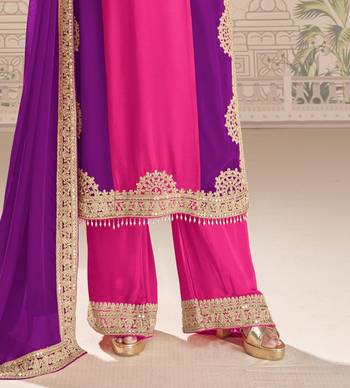 Pink georgette pakistani-salwar-kameez  4