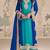 Turquoise georgette pakistani-salwar-kameez 