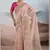 Light onion pink zari tissue brasso weaving saree