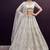 Amazing Off-White Dori Work Net Engagement Wear Lehenga Choli