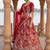 Awesome Red Embroidered Silk Bridal Lehenga Choli With Double Dupatta