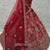 Awesome Red Embroidered Silk Bridal Lehenga Choli With Double Dupatta
