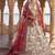 Lovely Off-White Dori Work Silk Bridal Lehenga Choli With Double Dupatta