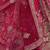 Dazzling Pink Embroidered Silk Bridal Lehenga Choli With Double Dupatta