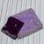 Lavender Color Space SIlk Blnd Embroidered Saree