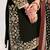 Black silk embroidered salwar suits 