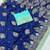 Navy Blue Color Heavy Zari Weaving Dola SIlk Blnd Saree
