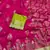 Rani Pink Color Heavy Zari Weaving Dola SIlk Blnd Saree