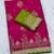 Rani Pink Color Heavy Zari Weaving Dola SIlk Blnd Saree