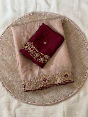 Light Pink Color Rangoli Silk Festive Wear Saree 3