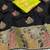 Black Color Meenakari Zari Weaving Dola SIlk Blnd Saree