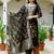Women's Beautiful Printed Work Chanderi Fabric Straight Kurta Pant and Dupatta Set