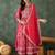Women's Beautiful Printed Work Rayon Fabric Flared Kurta Pant and Dupatta Set