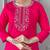 Women's Beautiful Embroidery Work Rayon Fabric Straight Kurta Pant and Dupatta Set