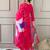 Women's Beautiful Embroidery Work Rayon Fabric Straight Kurta Pant and Dupatta Set