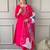 Women's Beautiful Embroidery Work Rayon Fabric Straight Kurta Pant and Dupatta Set