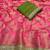 Rani Pink Color Premium Designer Dola SIlk Blnd Saree