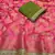 Rani Pink Color Premium Designer Dola SIlk Blnd Saree
