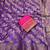 Purple Color Premium Designer Dola SIlk Blnd Saree