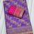 Purple Color Premium Designer Dola SIlk Blnd Saree