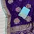 Purple Color Dola Silk Zari Weaving With Meenakari Wedding Saree